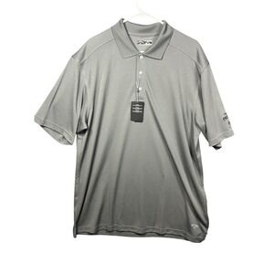 NEW Callaway Men's Smoked Pearl XXL Moisture Wicking Golf Shirt Patron Tequila
